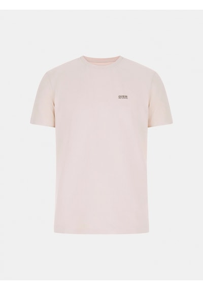 Guess Kısa Kollu Bisiklet Yaka Yeni Teknik Esnek Erkek Krem T-shirt M6rı19kd202-g1ı6 Krem