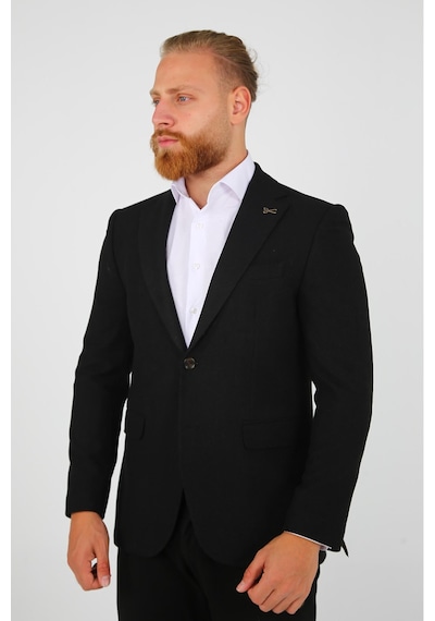 Brango 30149 Erkek Blazer Ceket Siyah