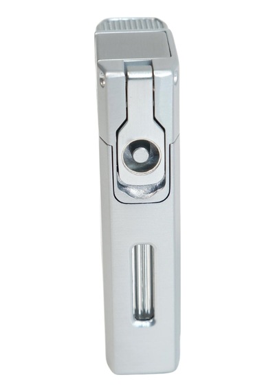 Cohiba Çift Torch Pürmüz Kesici & Delici Gümüş Metal Puro Çakmağı - Tr9548