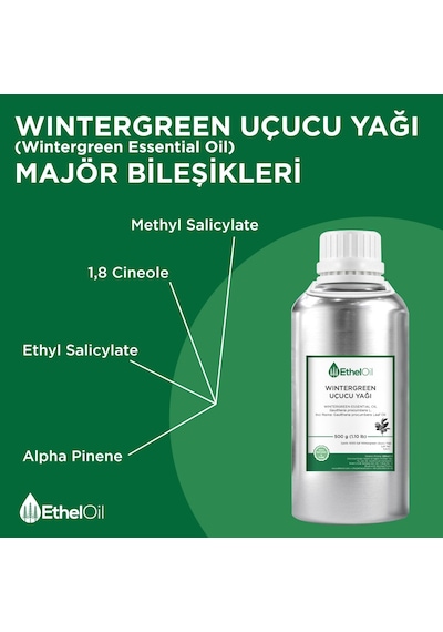 Etheloil Wintergreen Uçucu Yağı 500 G