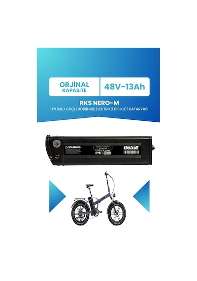 Rks Nero-m Uyumlu 48v 13ah Güçlendirilmiş Batarya