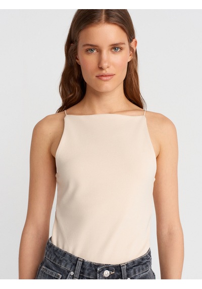 Dilvin 21020 Halter Yaka Top-taş Taş