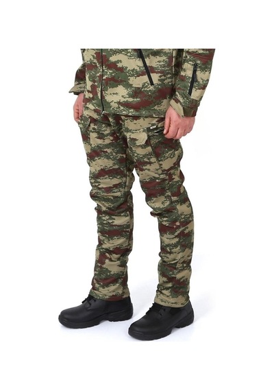 Terrien Spor Kıyafeti Operasyon Giysisi Metam Outdoor Softshell Su Geçirmez Kışlık Taktik Erkek Pantolon Çok Renkli