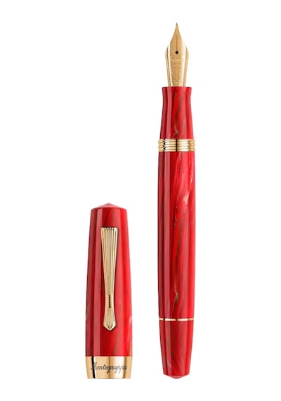 Montegrappa Elmo 02 Ventorum Auster Dolma Kalem Ise2r2ar 2 Kırmızı