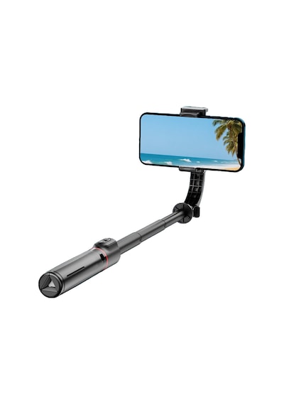 Go-des Gd-f06 Bluetooth Kumandalı Selfie Çubuğu Teleskopik Tripodlu Sarsılma Engelleyicili Siyah