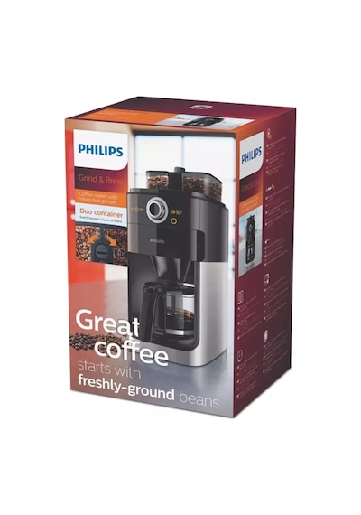 Philips HD7769 Öğütücülü Filtre Kahve Makinesi Siyah