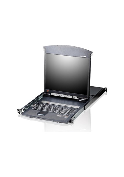 Aten Aten Kl1508Amt 8 Port Cat5 High Density Dual Rail Lcd Kvm Sw