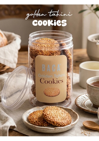Baca Golden Tahini Cookies 100 G