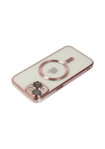 Apple iPhone Uyumlu , 14 Plus Kılıf Kross Magneticsafe Kapak - Rose