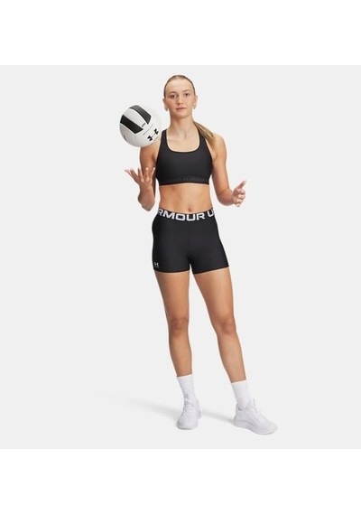 Under Armour Ua Crossback Mid Kadın Spor Sütyeni 1361034-001 Siyah