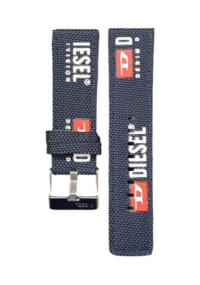 Diesel Uyumlu 26mm Lacivert Renk Saat Kordonu