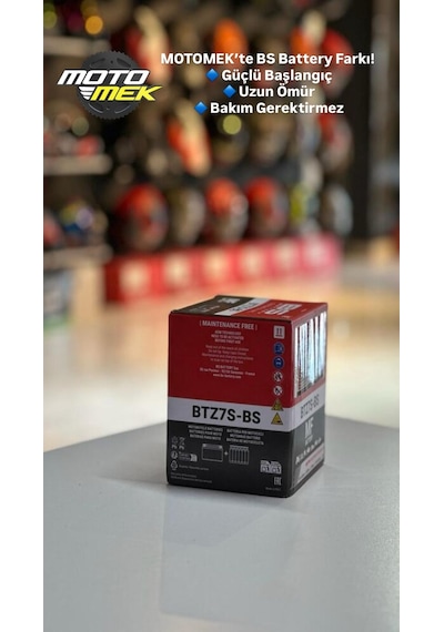 Yamaha Xt 700 Z Tenere Bs Battery Btz7s-bs Motosiklet Aküsü