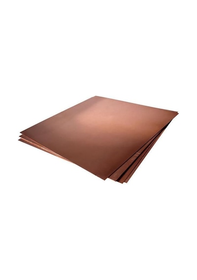 Bakır Topraklama Levhası 70x70 1mm