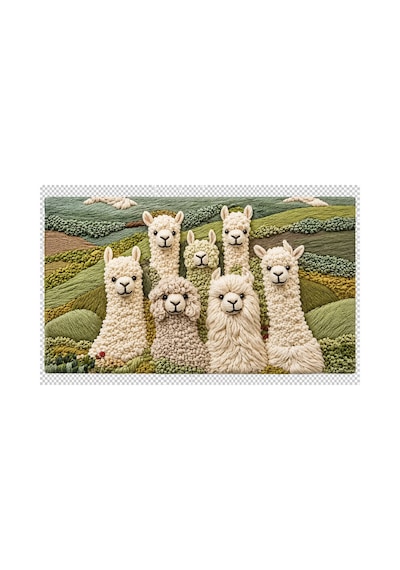 Figürlü Kapı Önü Dijital Baksı Paspas 40 X 60 Cm Beyaz2 - 931337470 Beyaz2