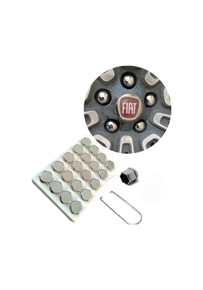 Bijon Kapağı Sökme Aparatlı Düz Model Krom 17mm