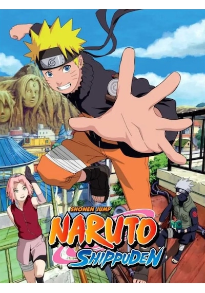 Naruto Shippuuden Duvar Posteri-çerçevesiz - 30 X 40