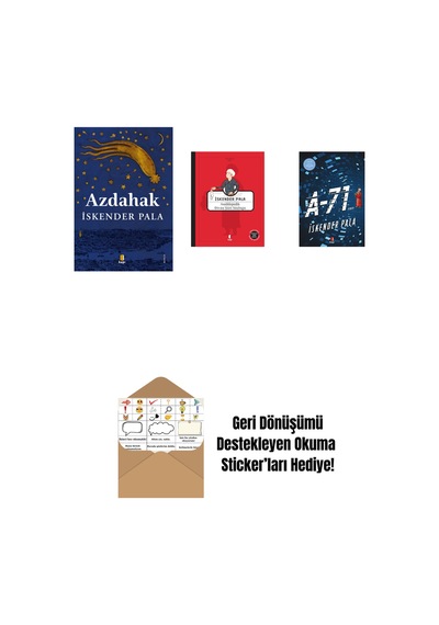 Azdahak + Ansikolopedik Divân Şiiri Sözlüğü Ciltli + A-71 + Okuma Sticker'ları