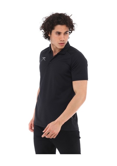 Kappa Raru Erkek Polo T-Shirt Nox Siyah Çok Renkli