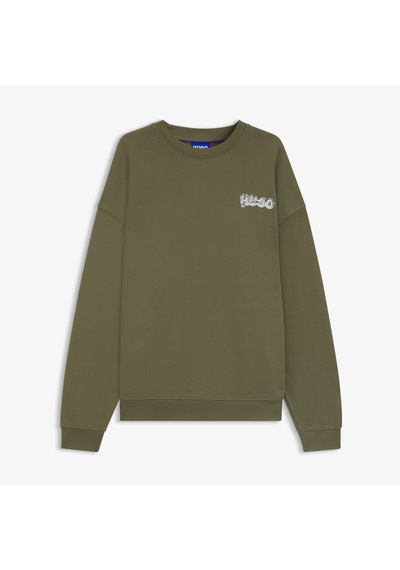 Hugo Nyrocrew Erkek Haki Sweatshirt 50549778 Haki