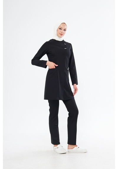 Elegance Santana Kadın Tesettür Takım - Siyah
