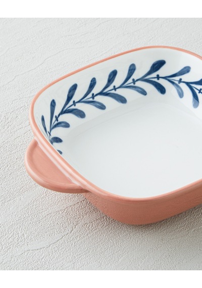 Verlurea New Bone China Çerezlik 18x18 Cm Mavi