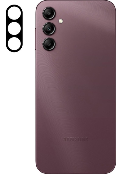 Kilifone - Samsung Galaxy A34 Uyumlu - Kamera Lens Koruyucu 3d Kamera Camı - Şeffaf