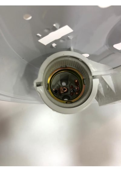 Simge E27 360° Sensörlü Duylu Hareket Sensörlü Tavan Armatür Beyaz