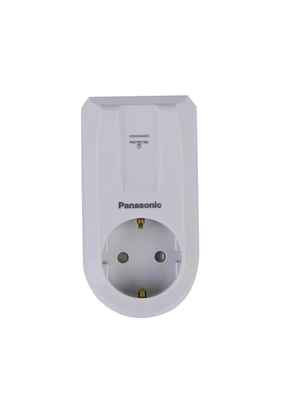 Panasonic Tekli Akım Korumalı 1080jul Emniyet Kepenkli Çocuk Korumalı Priz 0