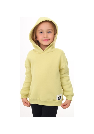 Toontoy Kız Çocuk Baskılı Sweatshirt Açık Yeşil