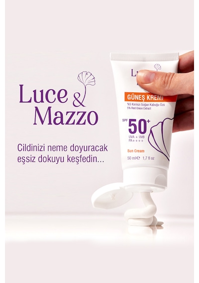 Luce & Mazzo Çok Yüksek Koruyucu Yüz Vücut Güneş Kremi SPF50+ 50 ML