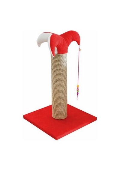 Kedi Tırmalama Tahtası 70 Cm Kırmızı