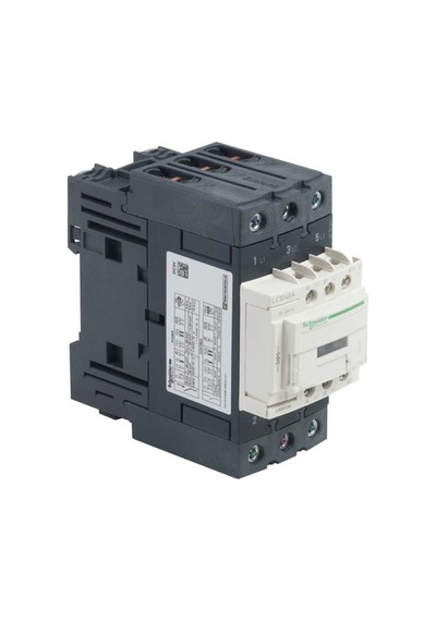 Schneider LC1D40ABD 18.5 Kw 40A 24V Dc 1 No 1 Nc Tesys D Kontaktör