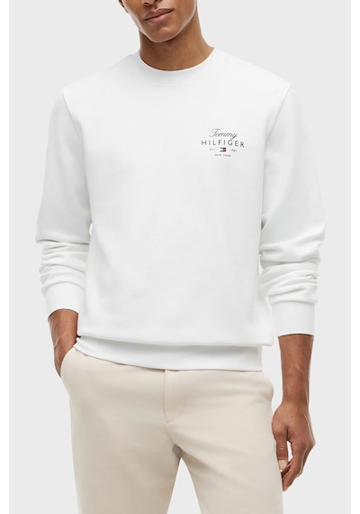 Tommy Hilfiger Logolu Pamuklu Regular Fit Bisiklet Yaka Sweat Erkek Sweat Mw0mw43218 Ybr Beyaz Tommy Hilfiger Logolu Pamuklu Regular Fit Bisiklet Yaka Sweat Erkek Sweat Mw0mw43218 Ybr Beyaz