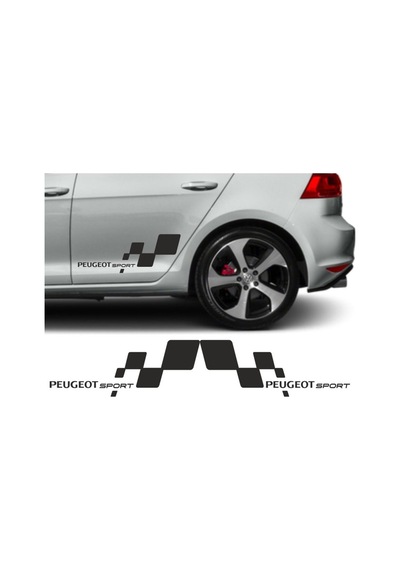 Peugeot Yan Sport Sticker 28 X 13 Cm