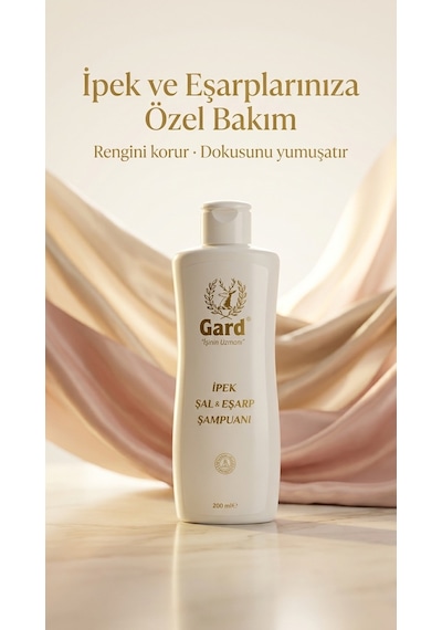 Gard İpek Şal Ve Eşarp Şampuanı 200 Ml