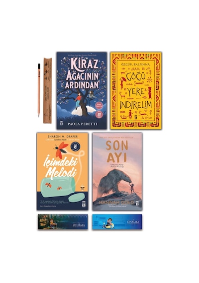 Genç Timaş İçimdeki Melodi - Kiraz Ağacının Ardından - Göğü Yere İndirelim - Son Ayı Set 4 Kitap