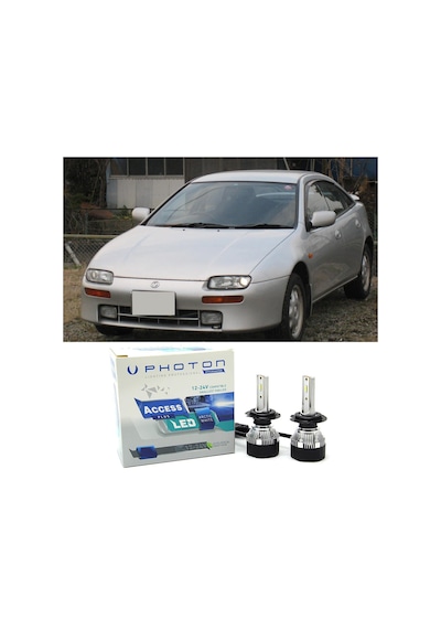 Mazda 323 Lantis Led Xenon Uzun Far Ampulü H1 Access Yeni Seri Beyaz