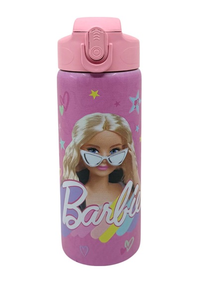 Barbie 600 Ml Çelik Matara 3452 Çok Renkli