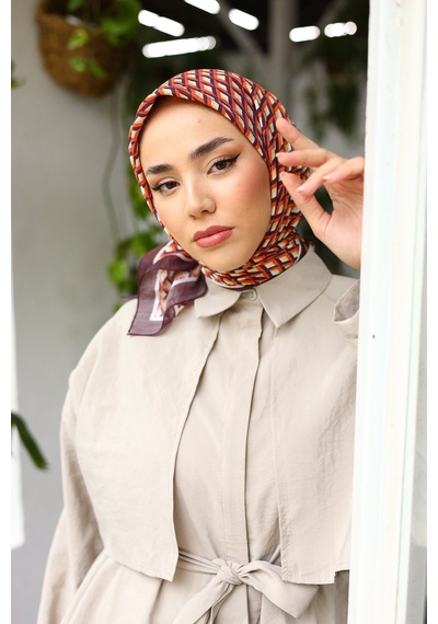 Silk Home Olinda Eşarp 48002-22 Kiremit