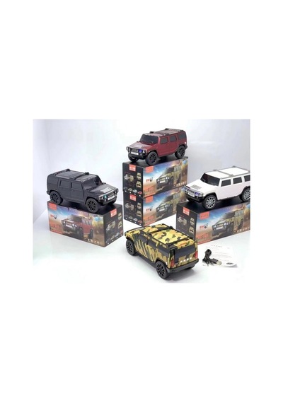 Ws-590 Hummer Oto Tasarımlı Bluetooth Hoparlör Sd Kart Usb Fm Radyolu Kablosuz Speaker
