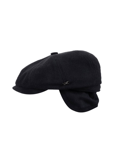 Tamer Tanca Erkek Tekstil Siyah London Şapka 524 1147 Spk Sk25-26 Sıyah Siyah