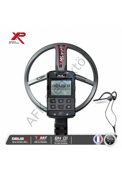 Xp Deus 2 Rc Metal Dedektörü 28 Cm Fmf Başlık + Bh-01 Kemik İletimli Kulaklık Genel Kullanım Ve Su Altı