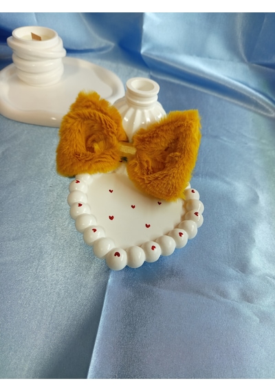 Peluş Fiyonk Toka Çok Renkli