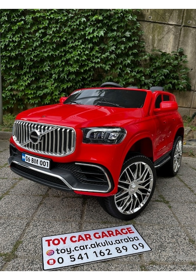 Volvo Akülü Araba 0-6 Yaş Kırmızı