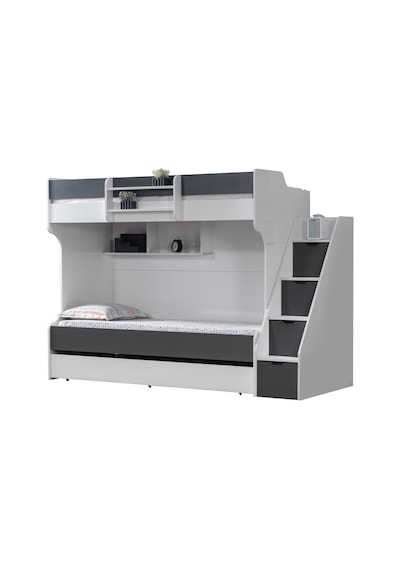 Ranza, Kardem Yavrulu Ranza - Antrasit 3 Adet Comfort Yatak 90 X 190 CM