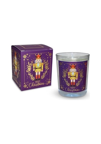 Charm Lab Candle Kurşun Asker Nutcracker Tasarımlı Mum, Mor Renk Temalı, 135 G Doğal Bio Balmumu, 40 Saat Yanma Süresi, Cam Kavanoz, Şık Bristol Kutulu, Yılbaşı Koleksiyonu Hazır Hediye 50 x 22 Charm Lab Candle Kurşun Asker Nutcracker Tasarımlı Mum, Mor Renk Temalı, 135 G Doğal Bio Balmumu, 40 Saat Yanma Süresi, Cam Kavanoz, Şık Bristol Kutulu, Yılbaşı Koleksiyonu Hazır Hediye 50 x 22