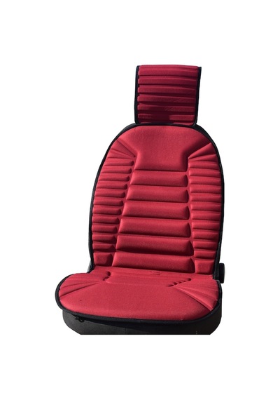 Oto Koltuk Minderi Bordo Ön 2'Li Set. Kaydırmaz Ped