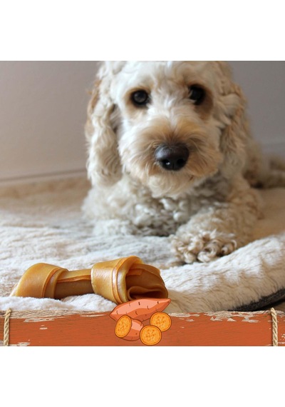 Sweetpotato Medium Orta Boy Tatlı Patatesli Kemik 2'li, 158 Gr Köpek Ödülü