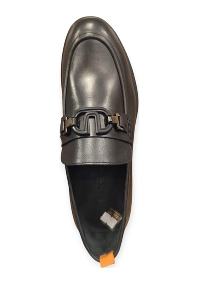 Marcomen19578 Erkek Hakiki Deri Loafer Ayakkabı Siyah