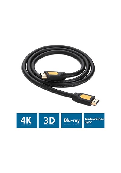 Ugreen 4k Hdmı Kablo, 3 Metre, Siyah Diğer